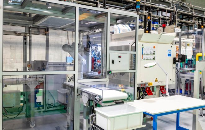 Process flux laminaire EMI